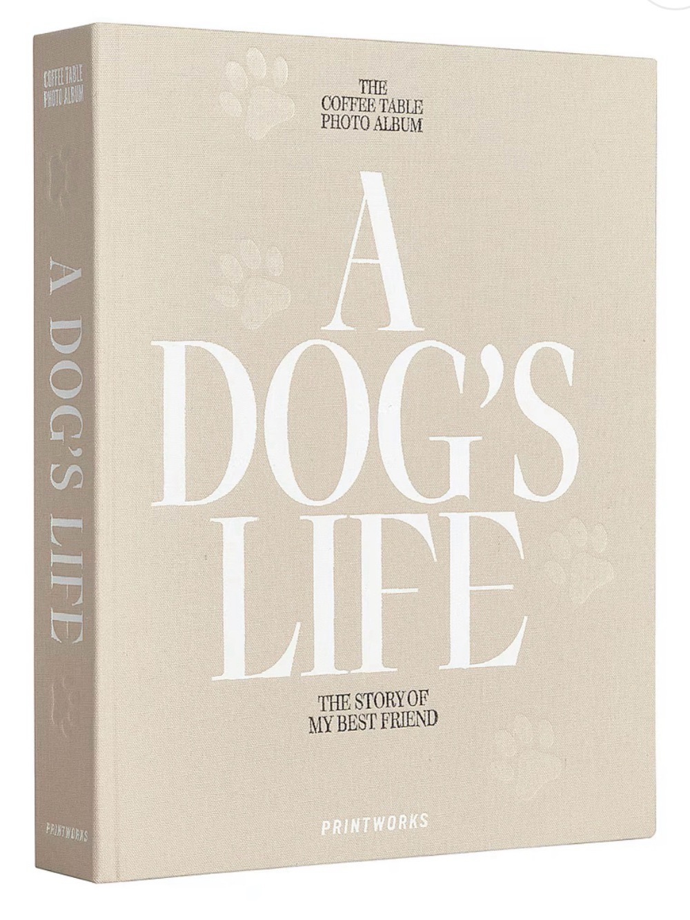 NWT Printworks A Dog’s Life Coffee Table Album Book